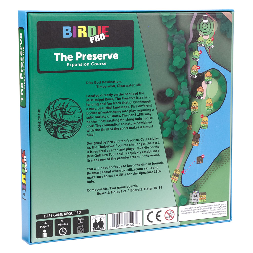 Birdie Pro- The Preserve Expansion Pack for Board Game