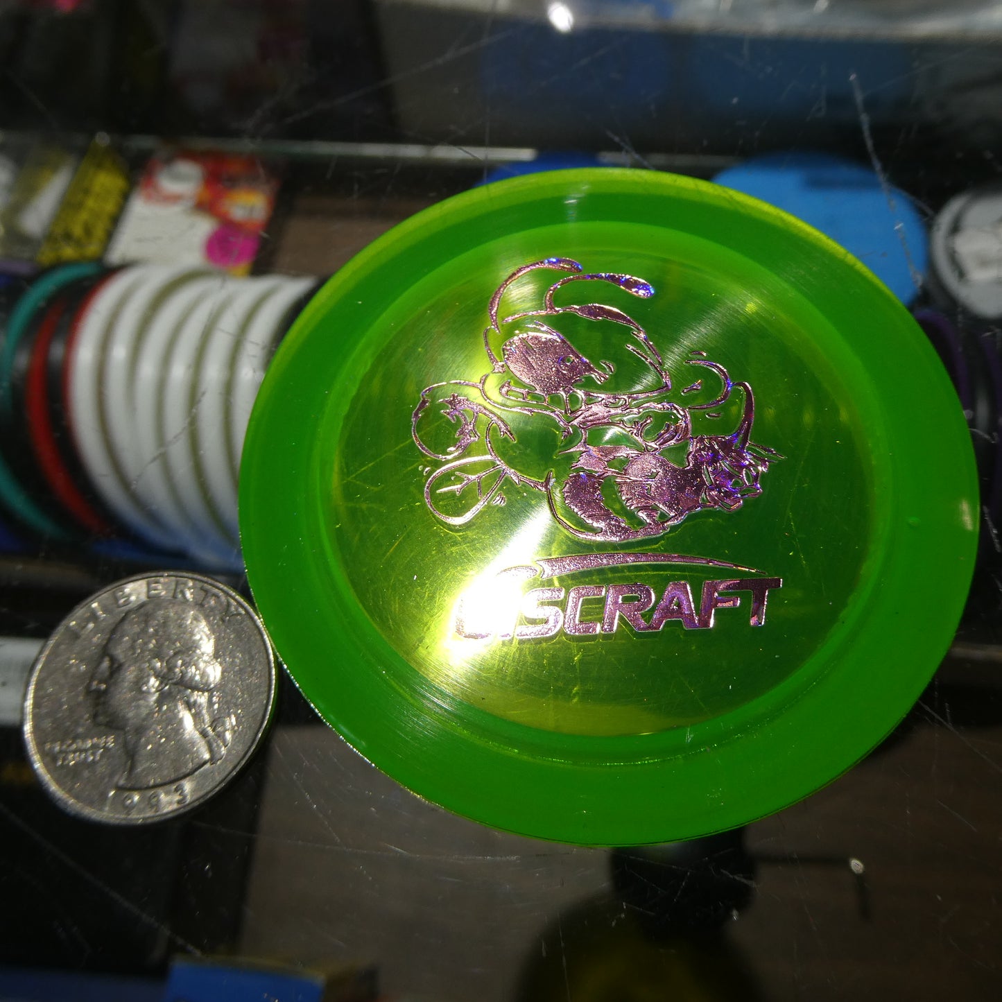 Discraft Snap-Cap Micro Mini Buzzz Marker Disc- Random Color