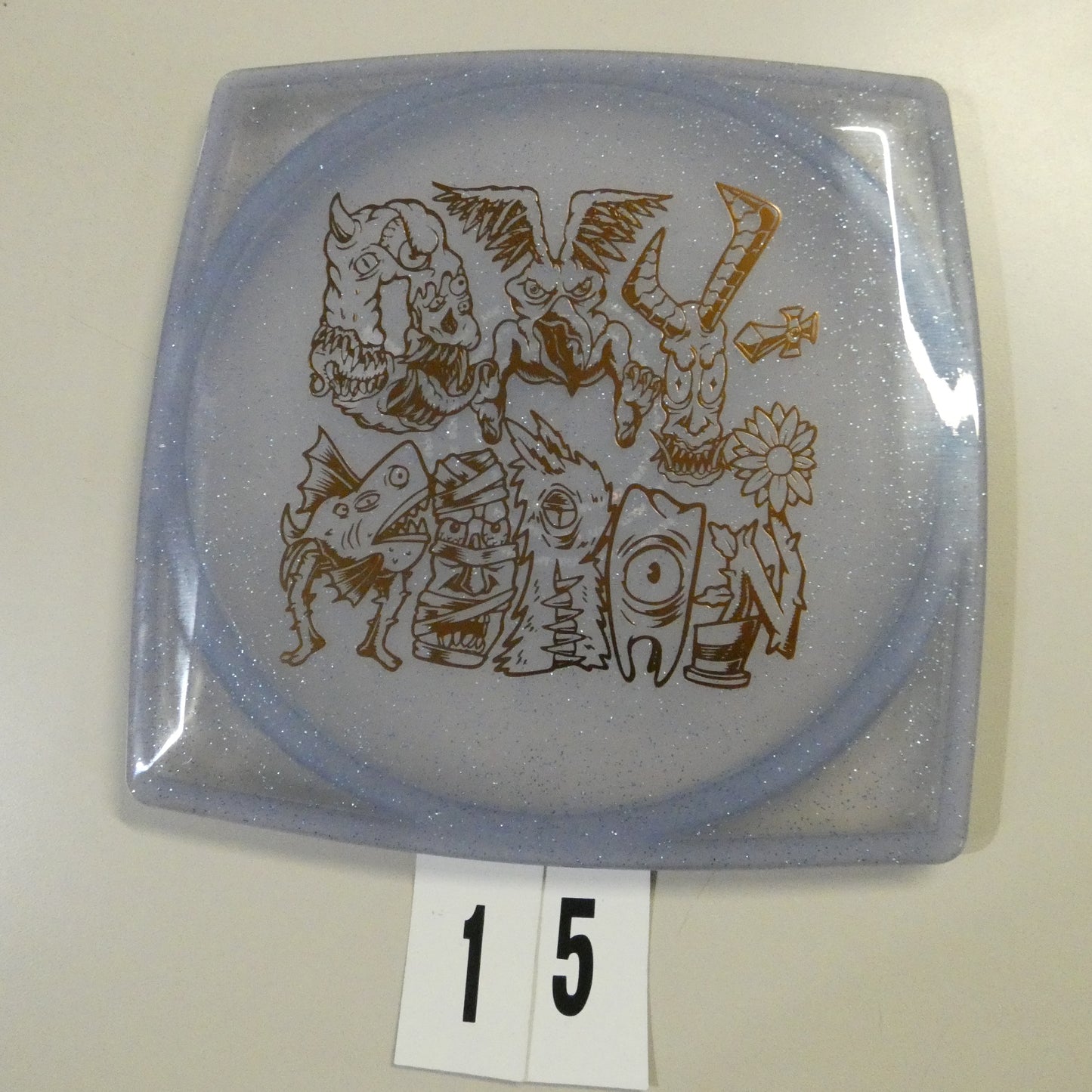 Limited Edition Clandestine Oxymoron- Limit 1 (restocked- stamp color will vary from shown disc)