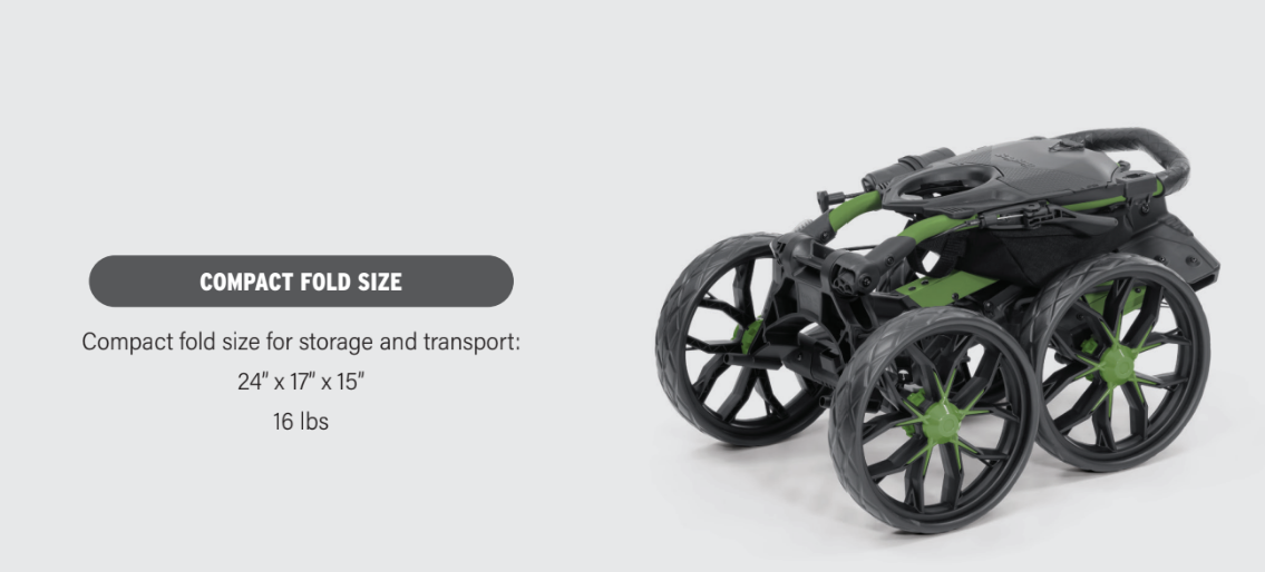 Bag Boy Disc Golf Quad Pro Cart- NEW COLOR!