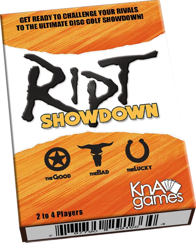 Ript Showdown Disc Golf Card Game - Flight Factory Discs