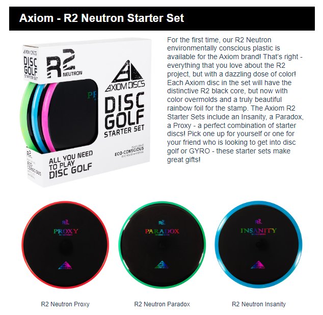 AXIOM R2 Neutron Starter Set