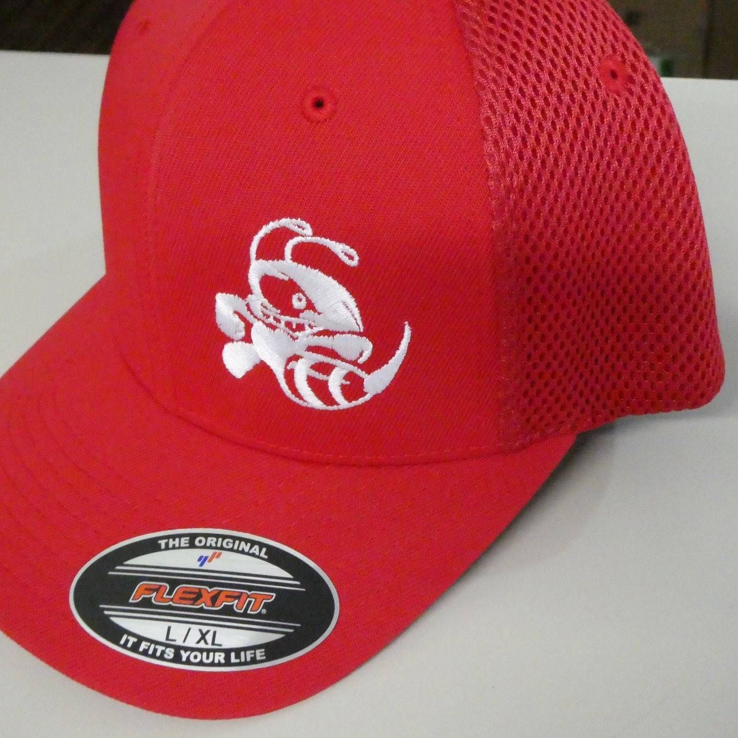 Buzzz Flexfit Premium Mesh Back Hat (logo colors vary!)