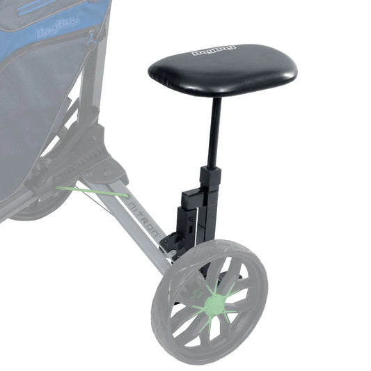 Push Cart Seat for Disc Golf Quad XL/Pro Cart by Bag Boy