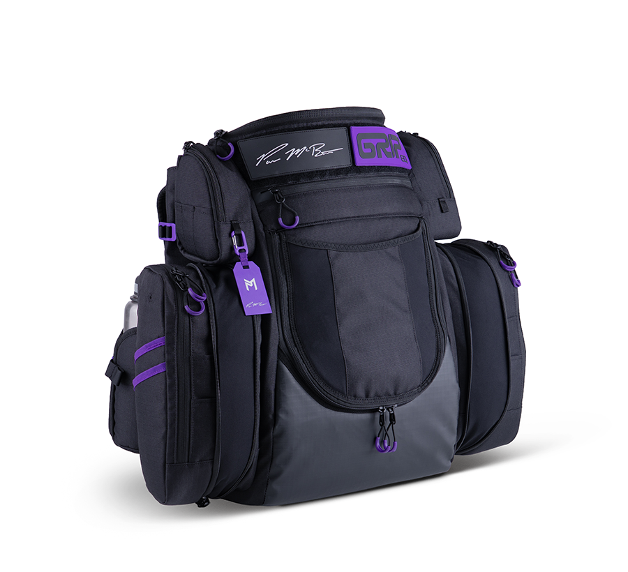 Paul McBeth MB-PX1 Bag by GRIPeq- Black/Purple