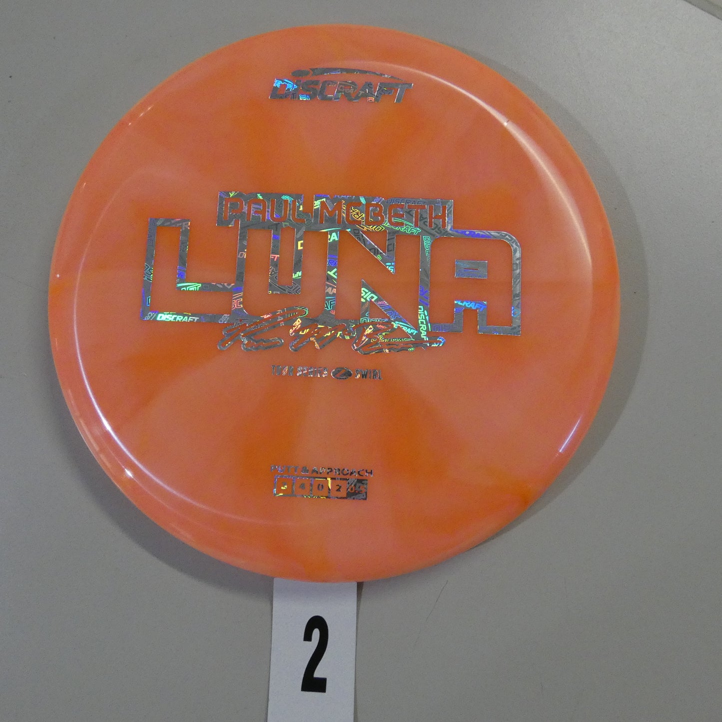 Paul McBeth Z Swirl Tour Series Luna (2025)