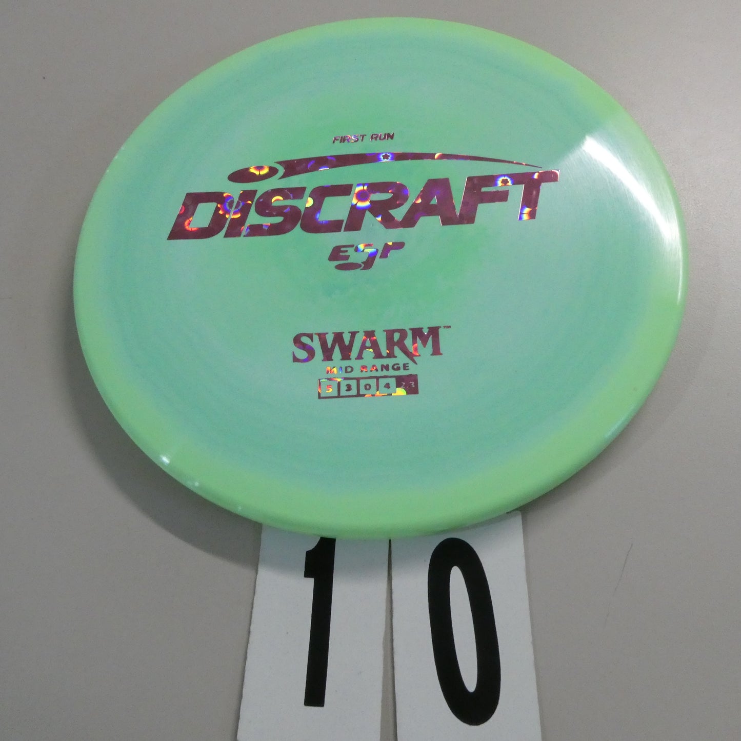 1st run ESP Swarm