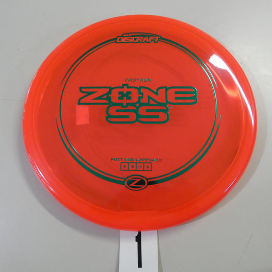 1st run Z Zone SS (4/4/-1/2)