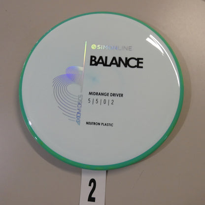 Simon Line Neutron Balance
