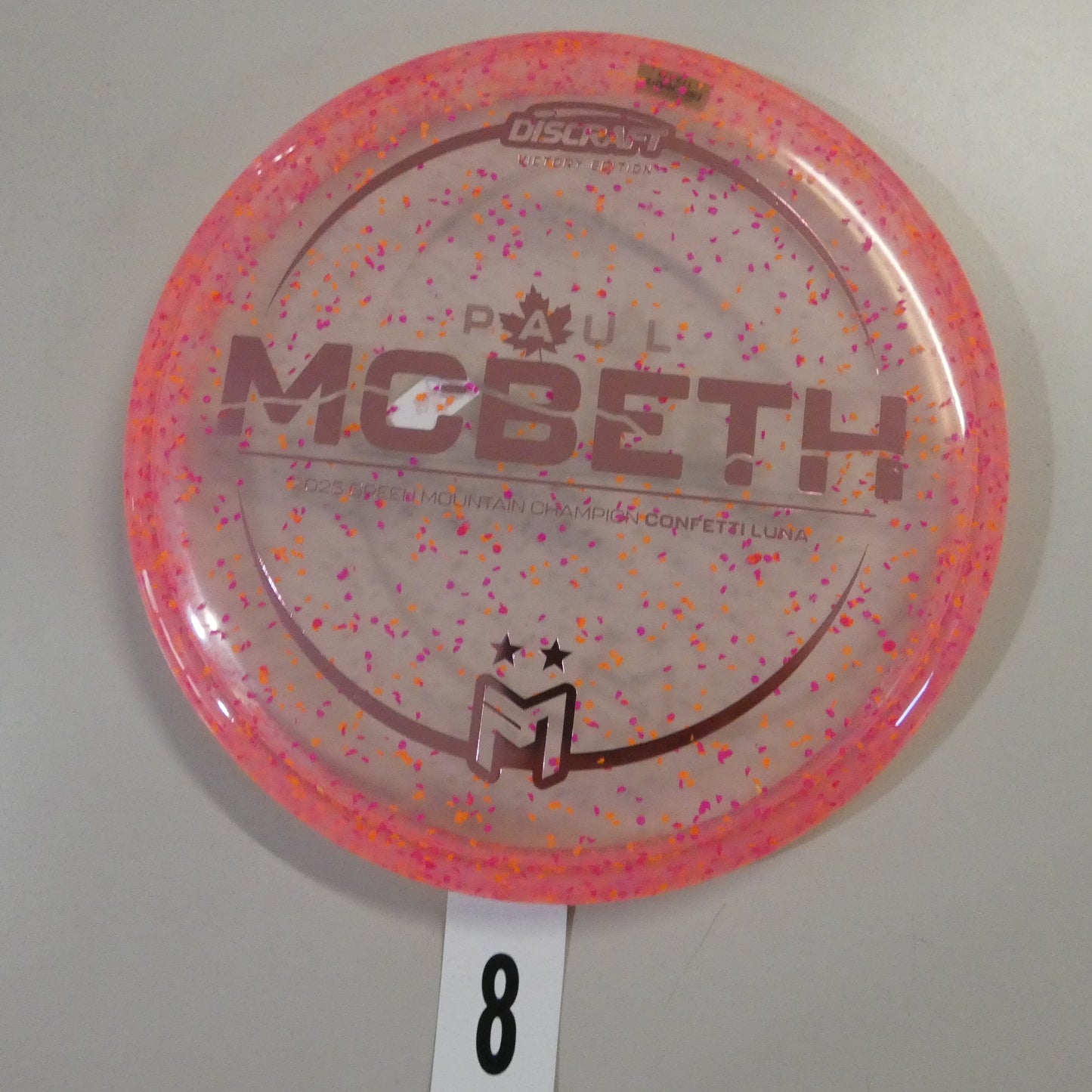 Paul McBeth Victory Edition Confetti Luna