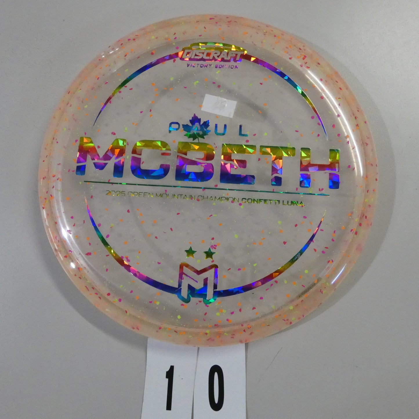 Paul McBeth Victory Edition Confetti Luna