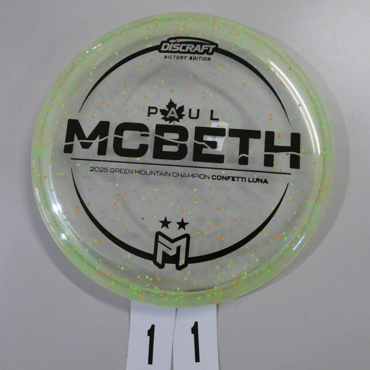 Paul McBeth Victory Edition Confetti Luna