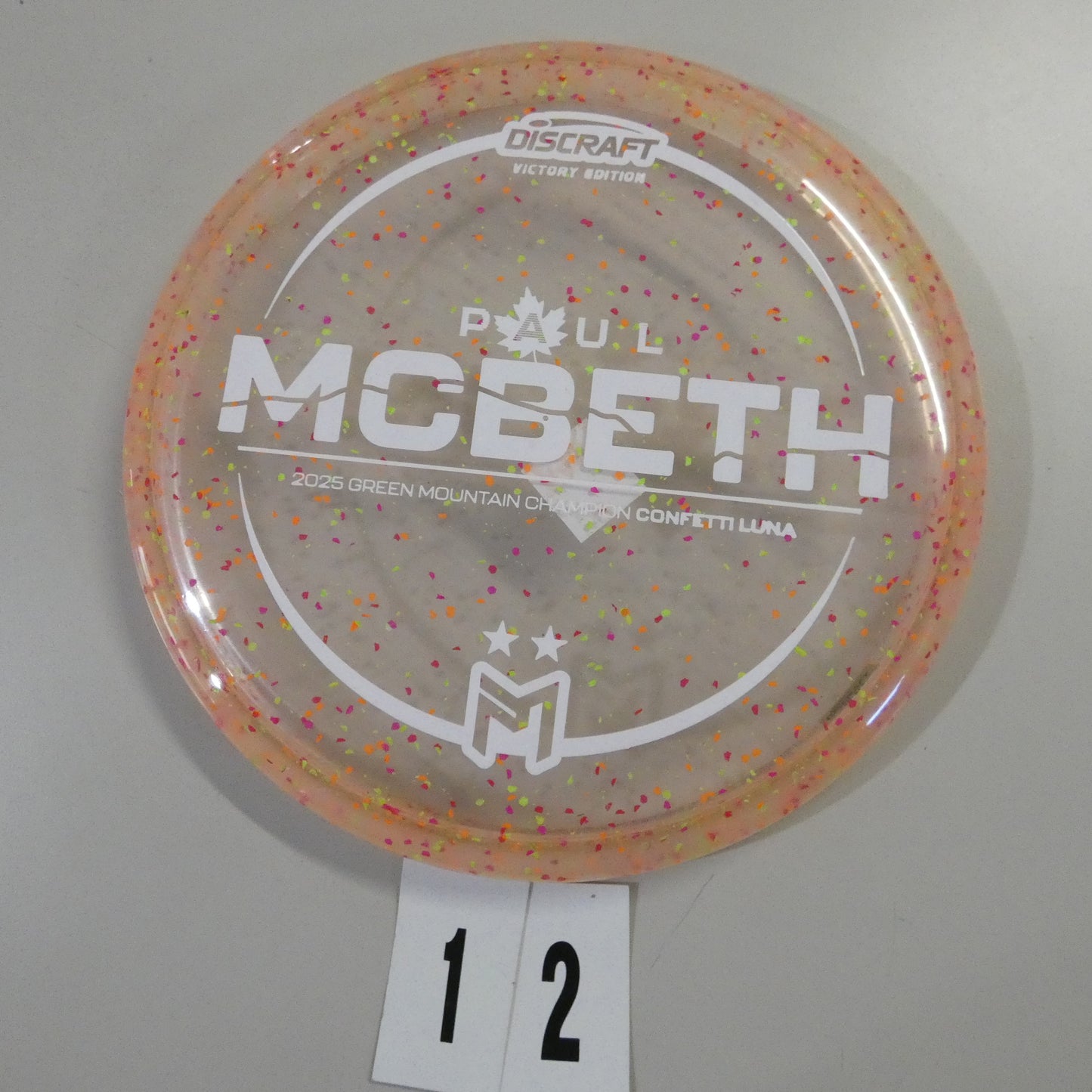 Paul McBeth Victory Edition Confetti Luna