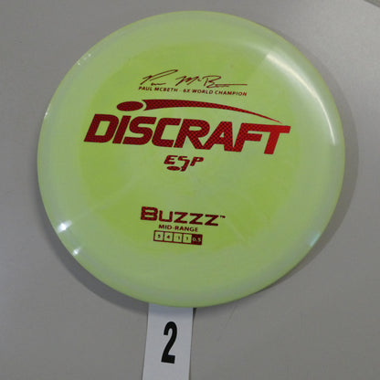 ESP Buzzz- 6x Paul McBeth