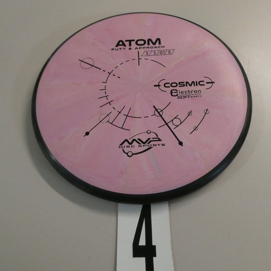 Soft Cosmic Electron Atom