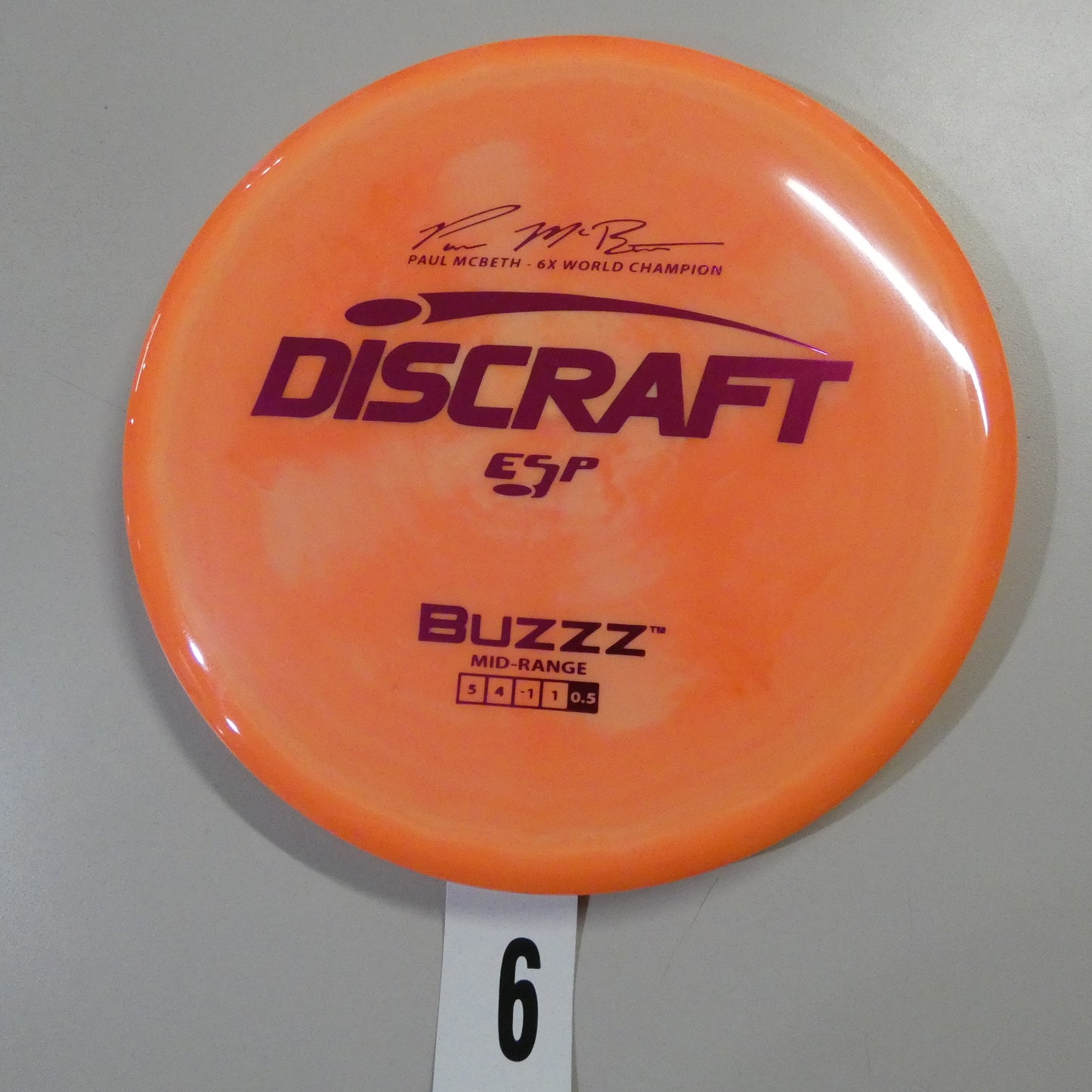 ESP Buzzz- 6x Paul McBeth