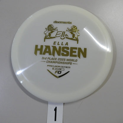 Ella Hansen Premier Series Q-line FD (3rd place 2025 World Championships)