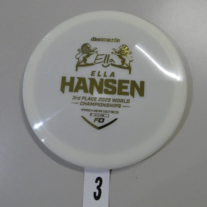 Ella Hansen Premier Series Q-line FD (3rd place 2025 World Championships)