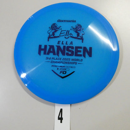 Ella Hansen Premier Series Q-line FD (3rd place 2025 World Championships)