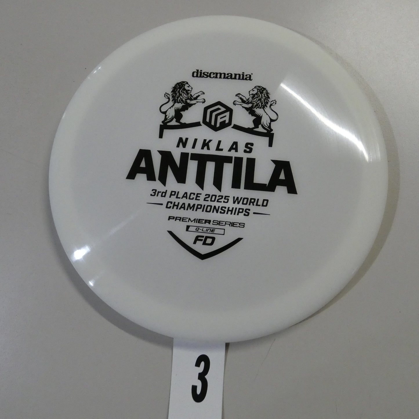 Niklas Anttila Premier Series Q-line FD (3rd place 2025 World Championships)