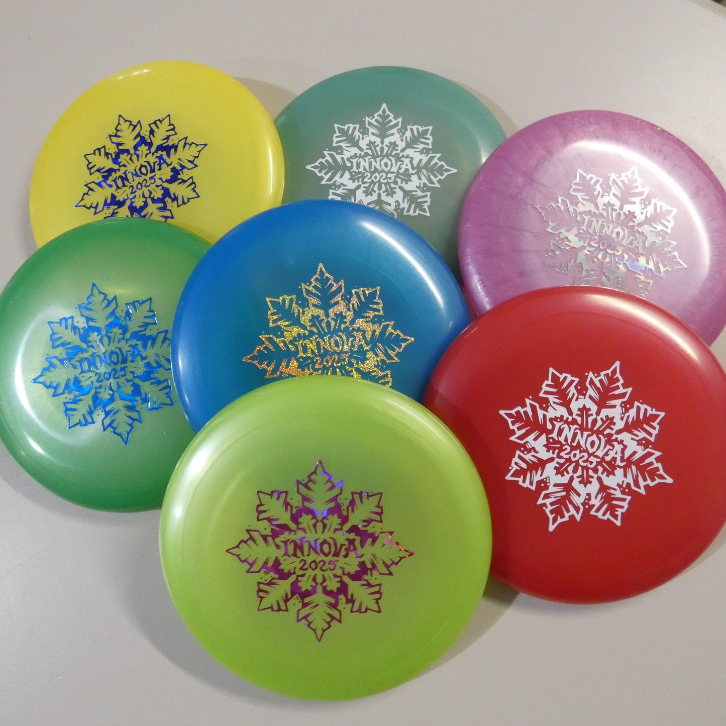 Snowflake Luster Champion Mini Marker- Christmas 2025