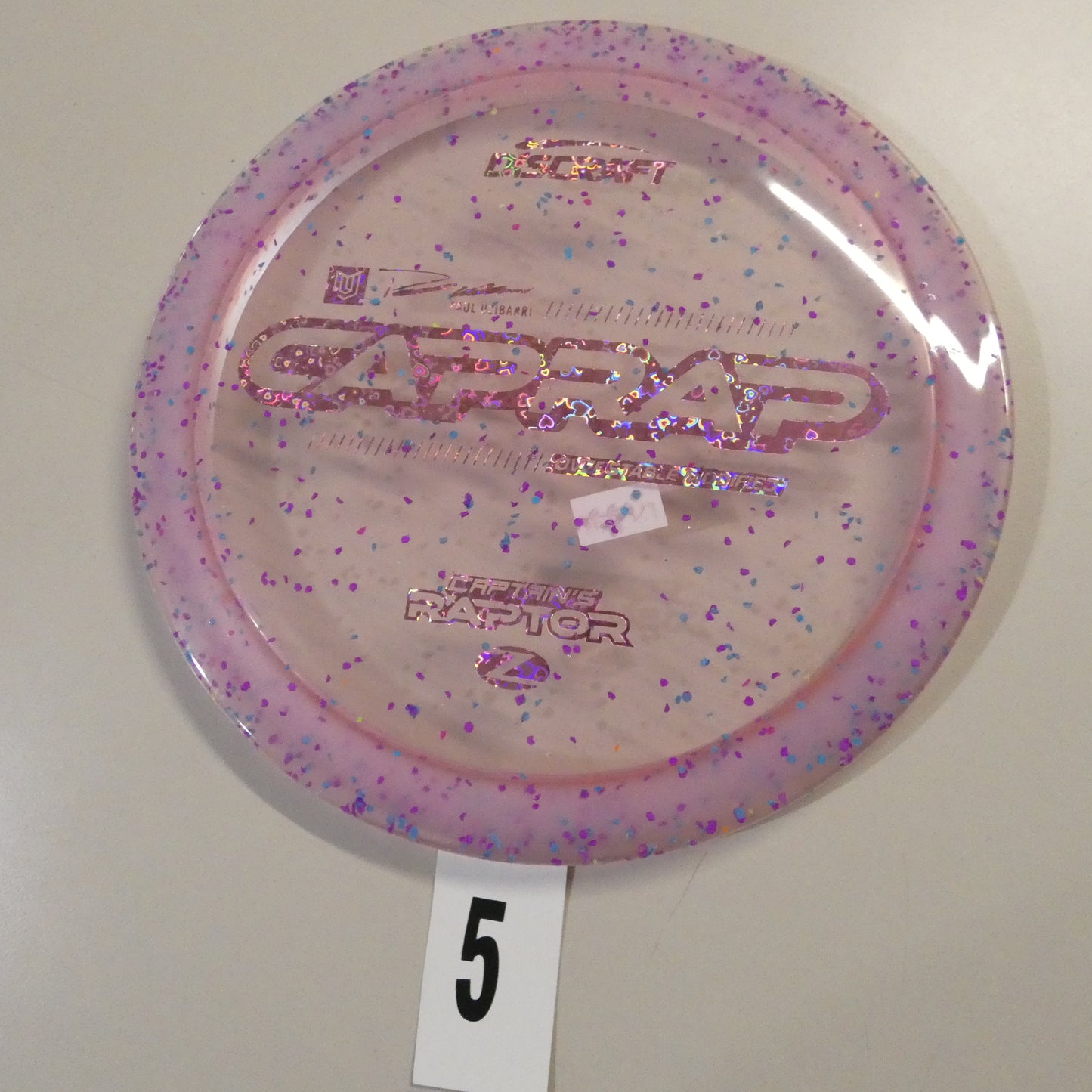 2026 Paul Ulibarri Z Confetti Captain's Raptor