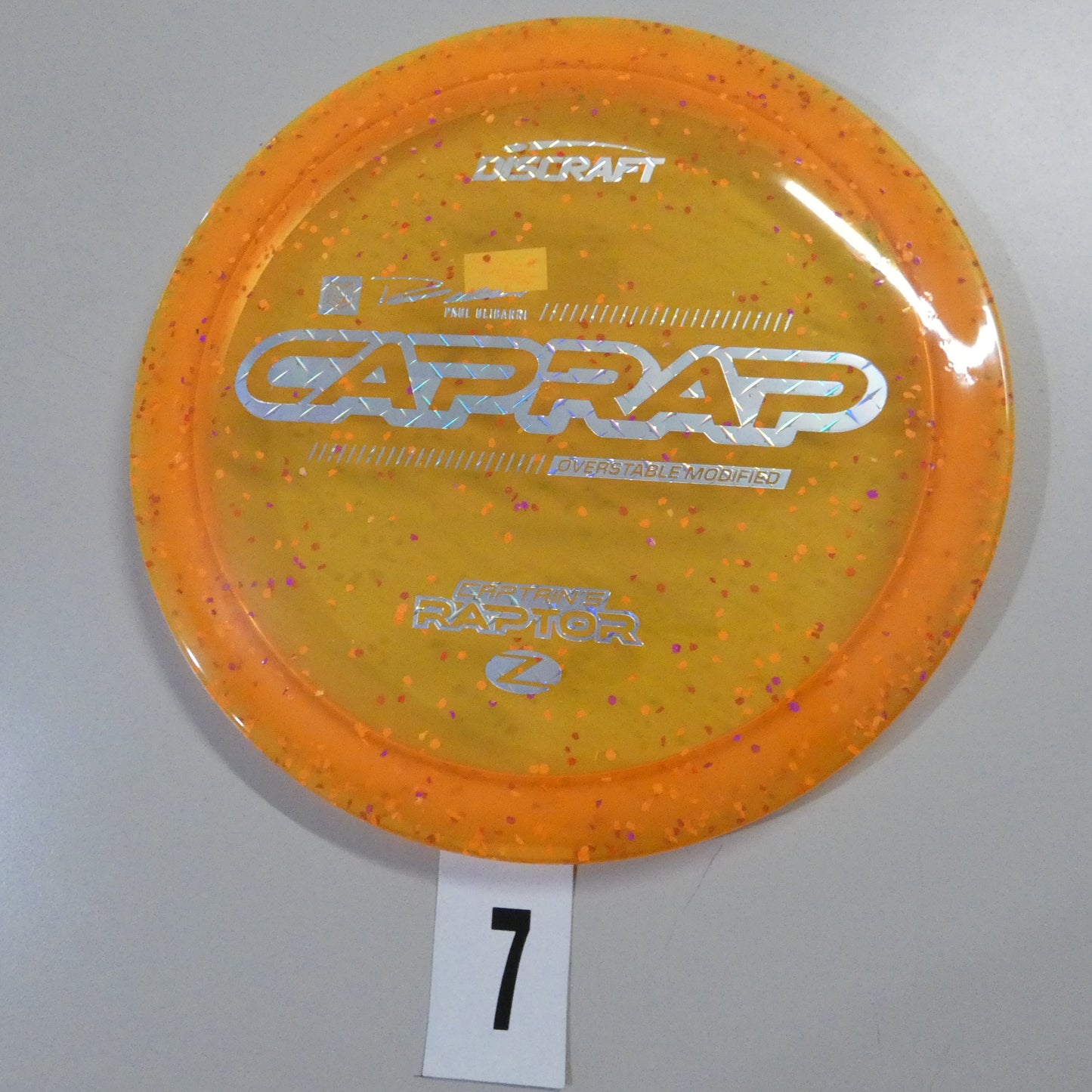 2026 Paul Ulibarri Z Confetti Captain's Raptor