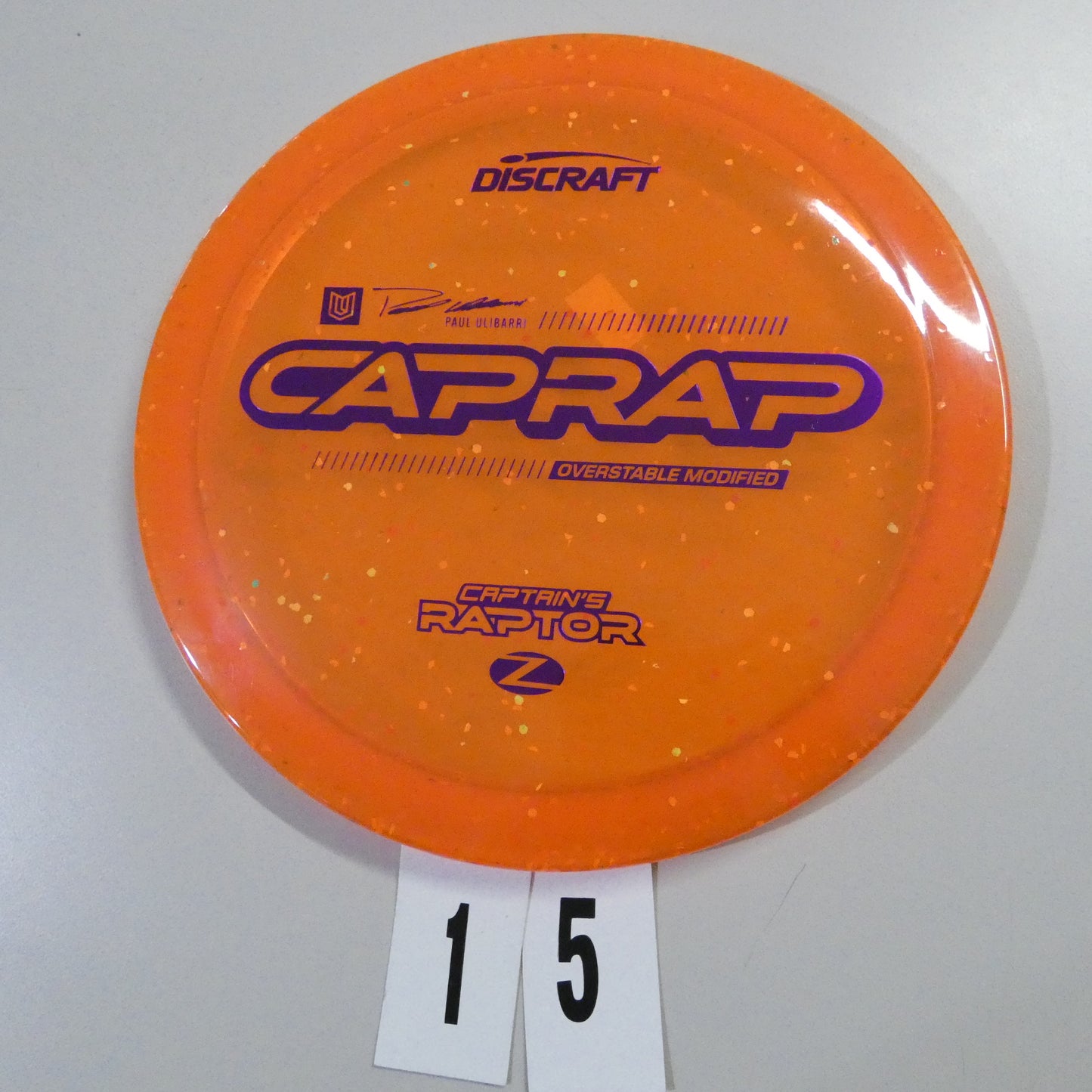 2026 Paul Ulibarri Z Confetti Captain's Raptor