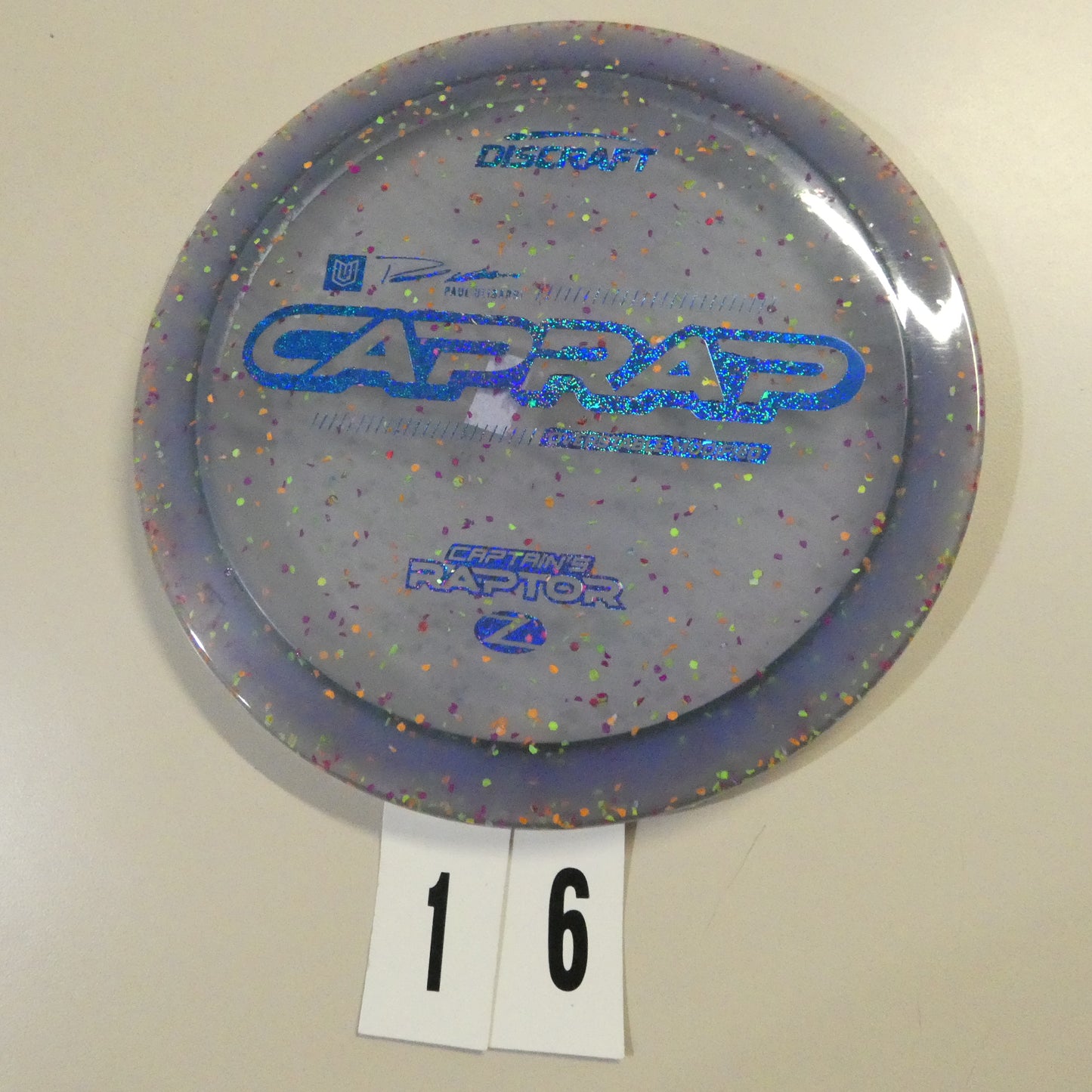 2026 Paul Ulibarri Z Confetti Captain's Raptor