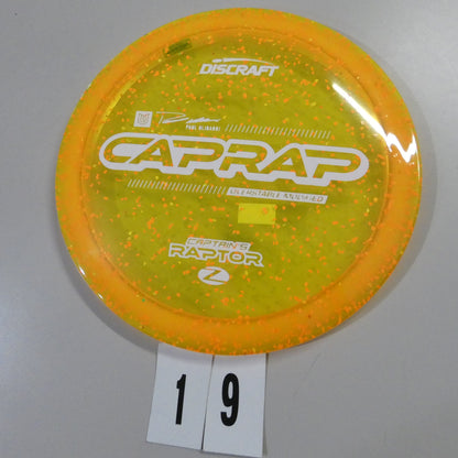 2026 Paul Ulibarri Z Confetti Captain's Raptor