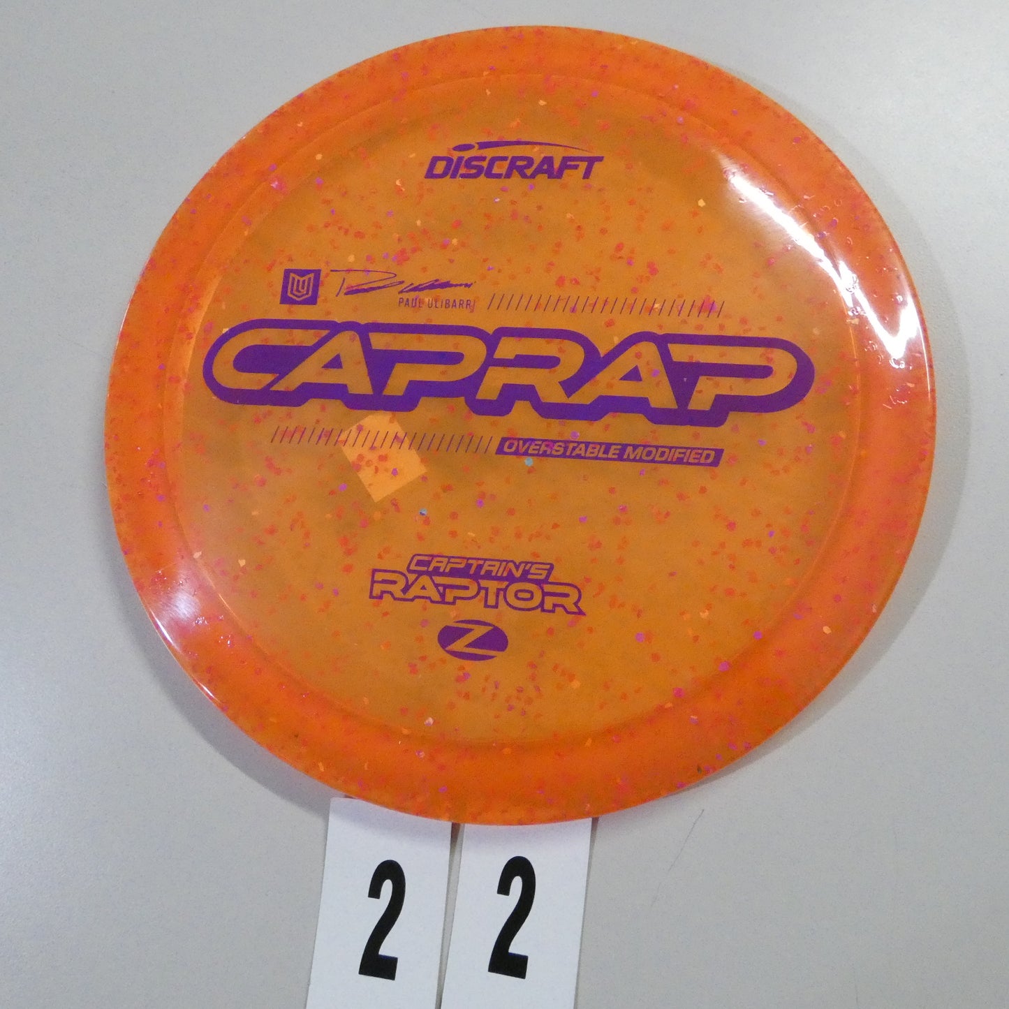 2026 Paul Ulibarri Z Confetti Captain's Raptor