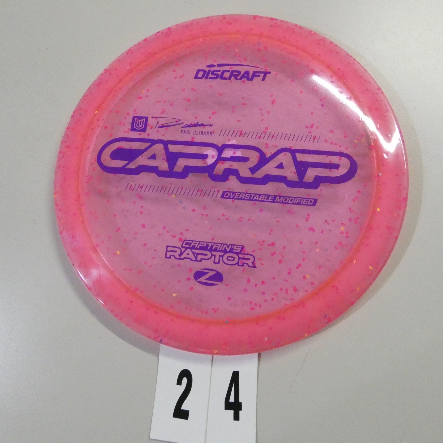 2026 Paul Ulibarri Z Confetti Captain's Raptor