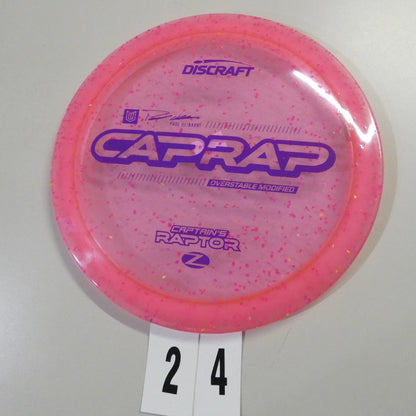 2026 Paul Ulibarri Z Confetti Captain's Raptor