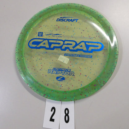 2026 Paul Ulibarri Z Confetti Captain's Raptor