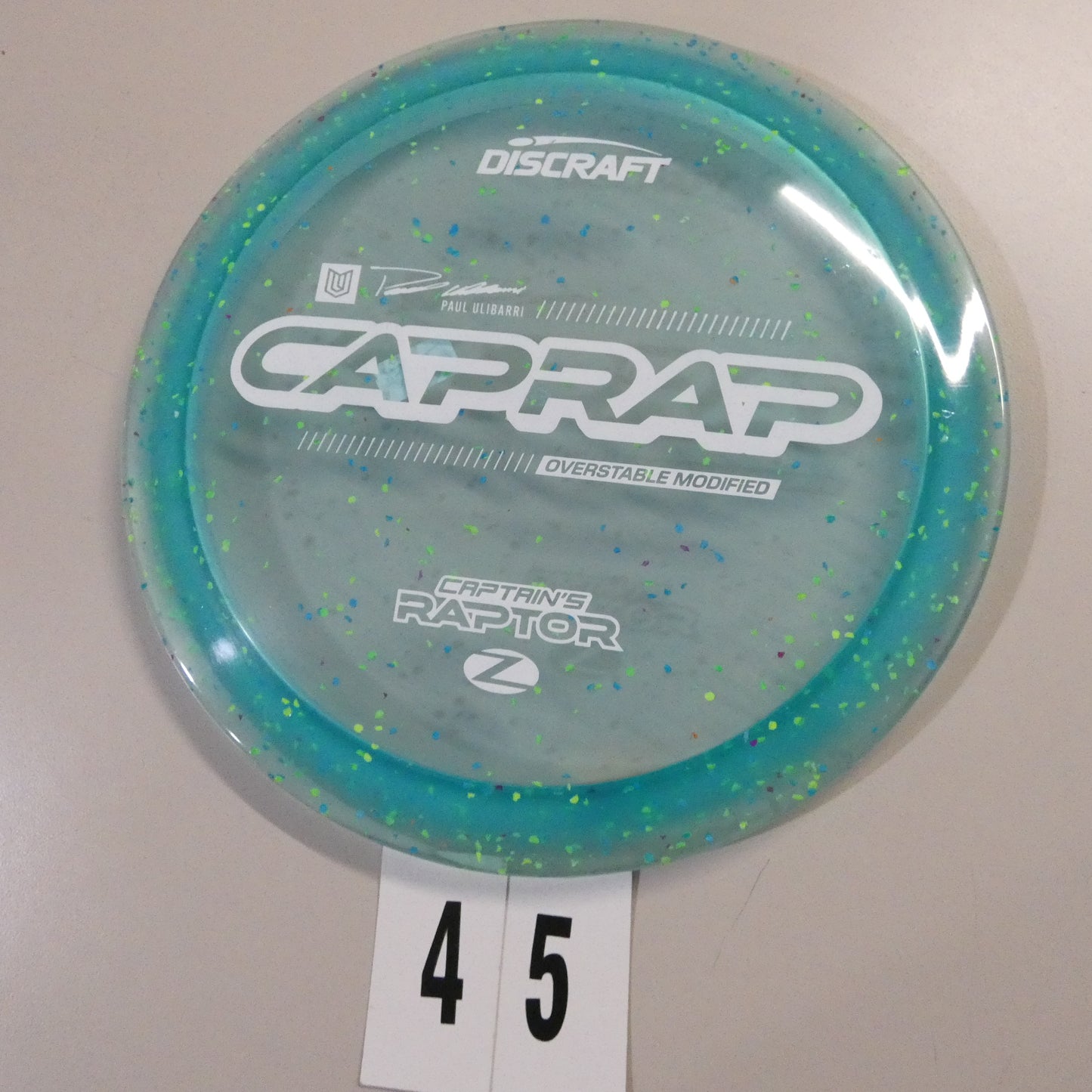 2026 Paul Ulibarri Z Confetti Captain's Raptor