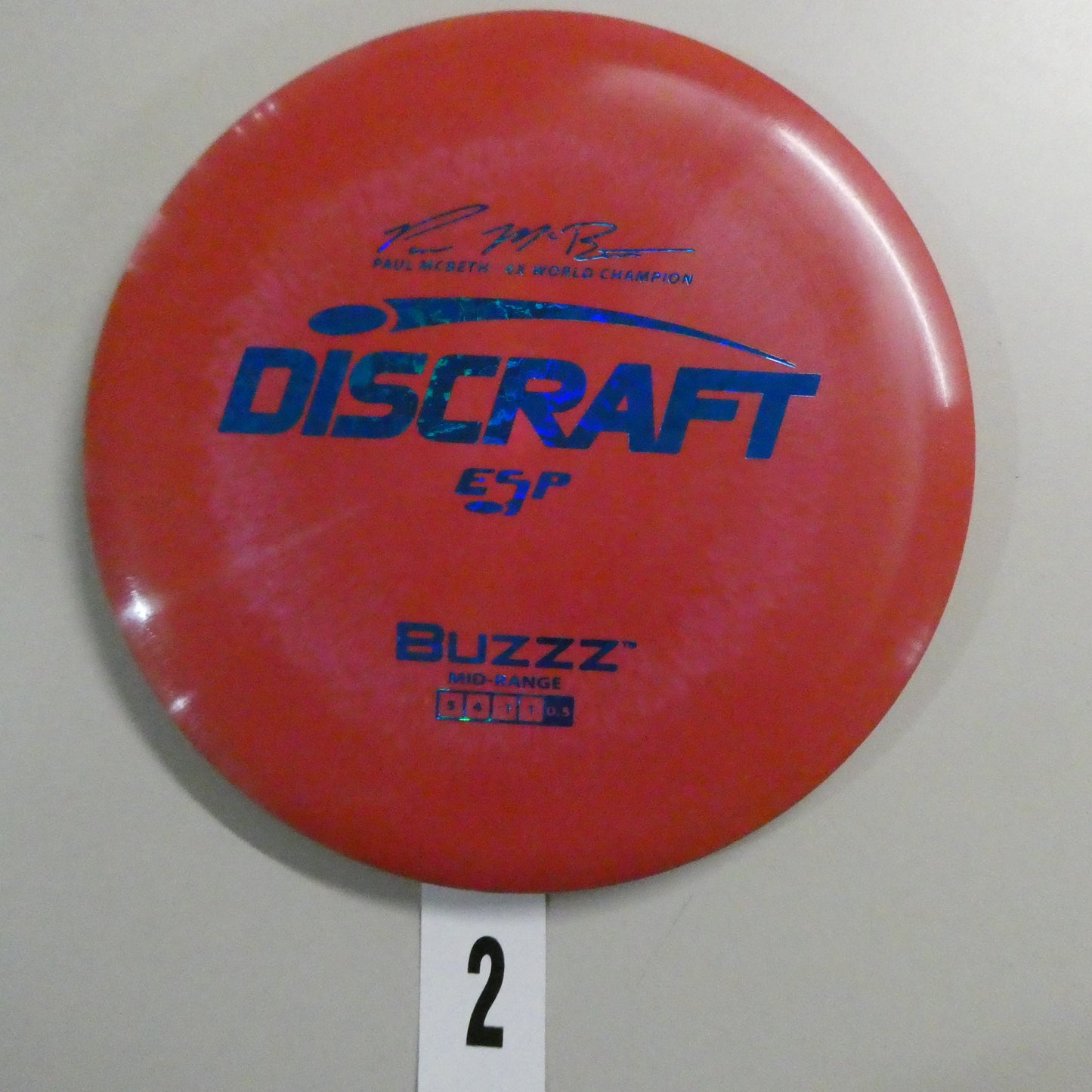 ESP Buzzz- 6x Paul McBeth