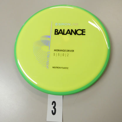 Simon Line Neutron Balance
