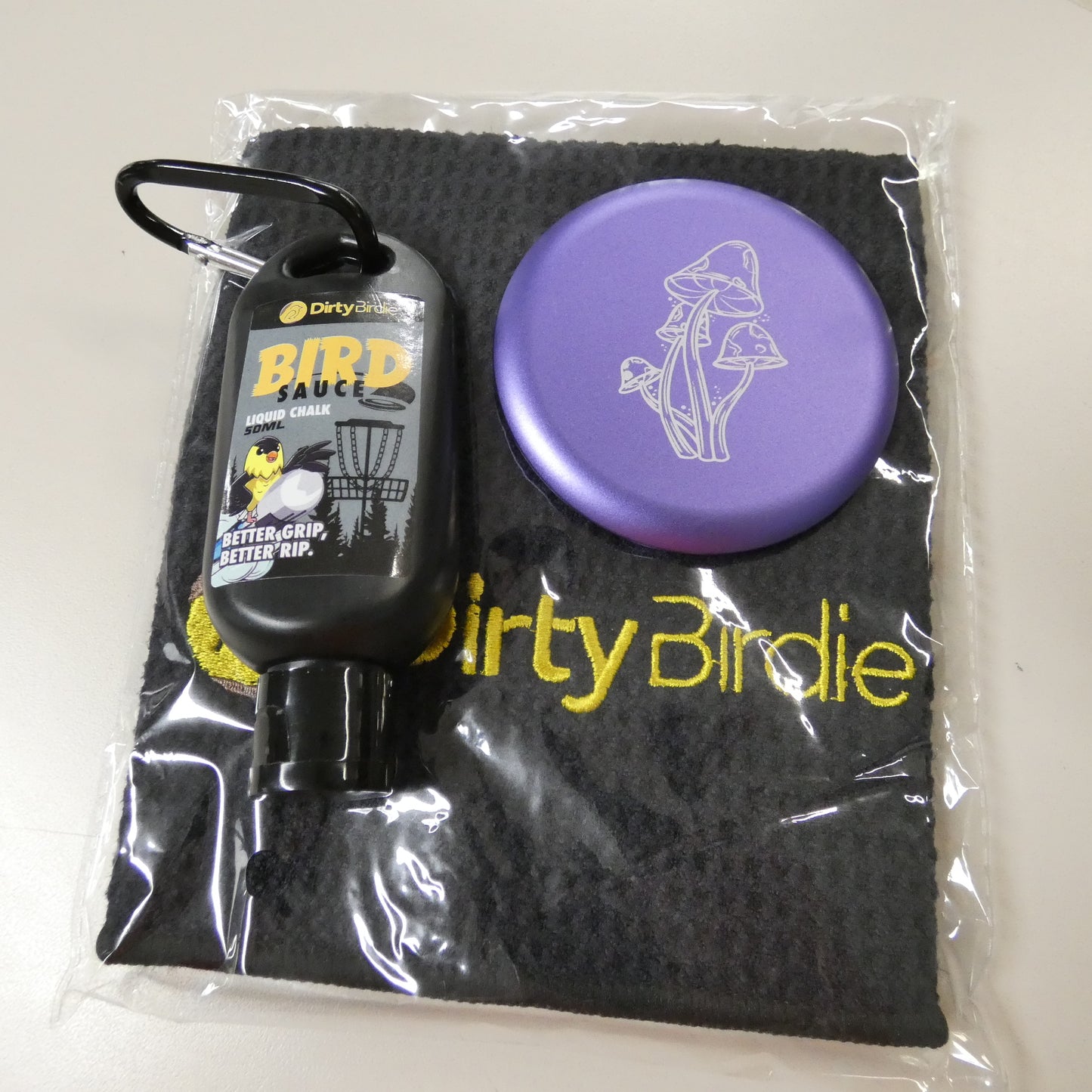 Dirty Birdie Liquid Chalk/Towel & Premium Metal Mini Pack
