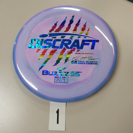 Worlds Edition Paul McBeth 6-Claw (6x) ESP Buzzz SS