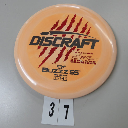 Worlds Edition Paul McBeth 6-Claw (6x) ESP Buzzz SS