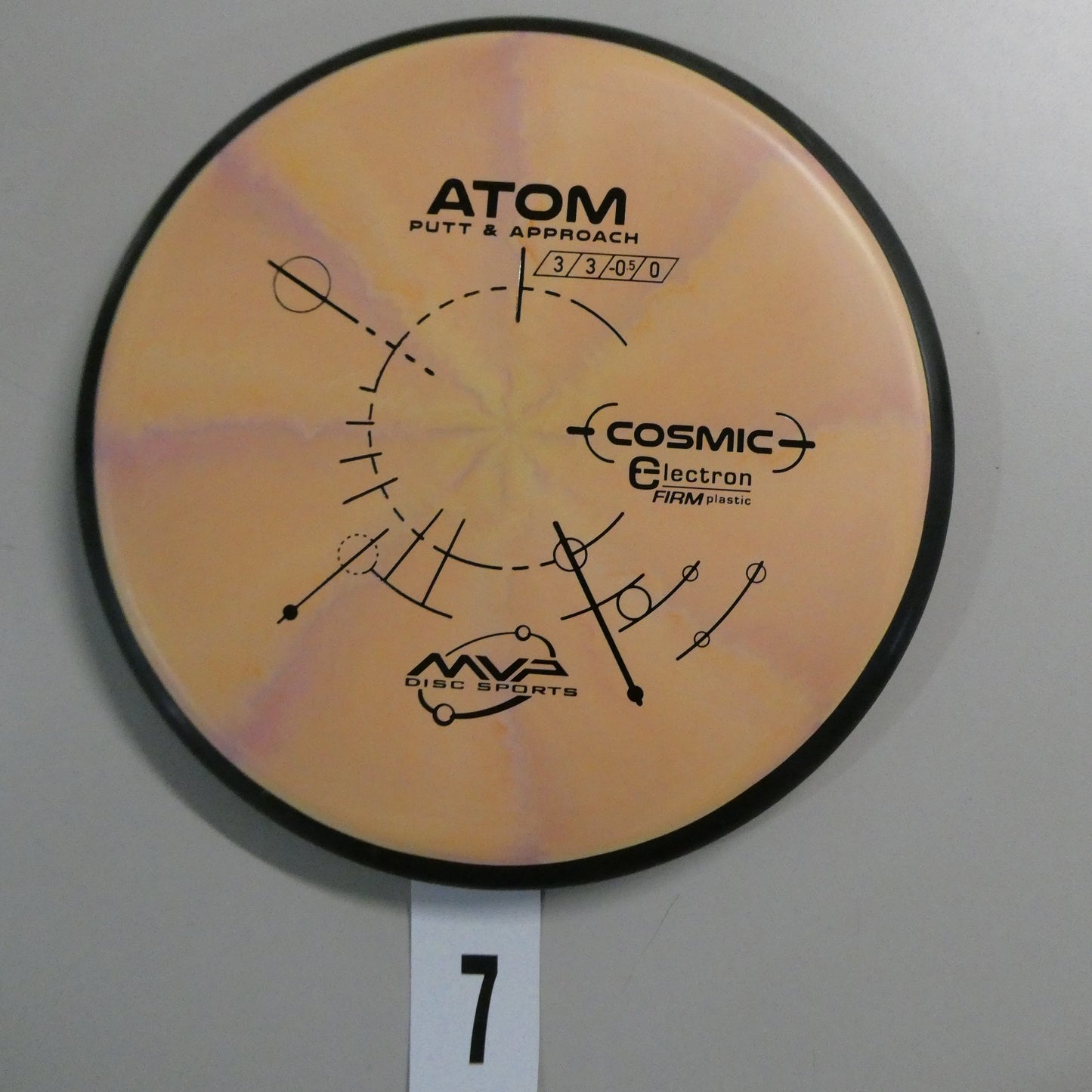 Firm Cosmic Electron Atom