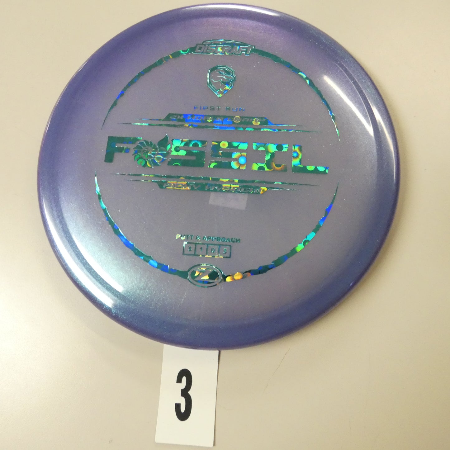 Ricky Wysocki First Run Z Colorshift Fossil