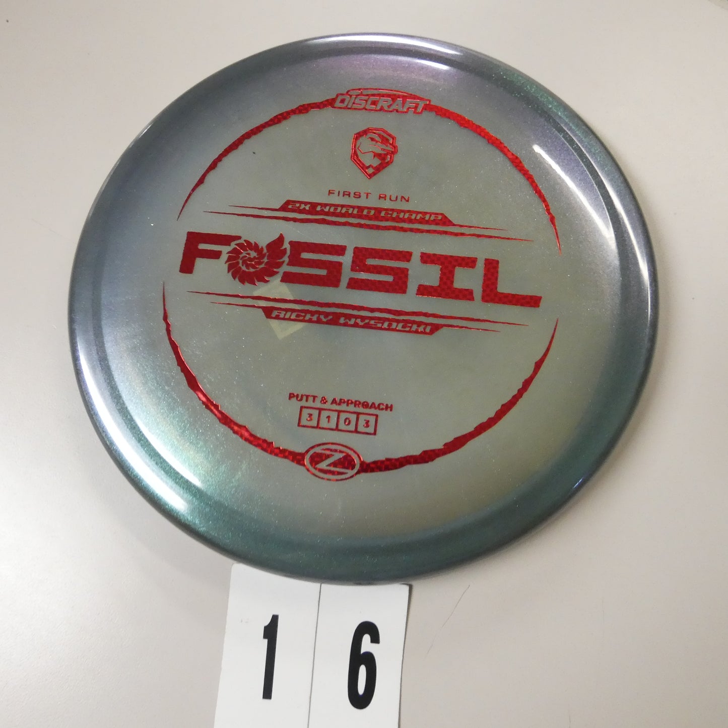 Ricky Wysocki First Run Z Colorshift Fossil