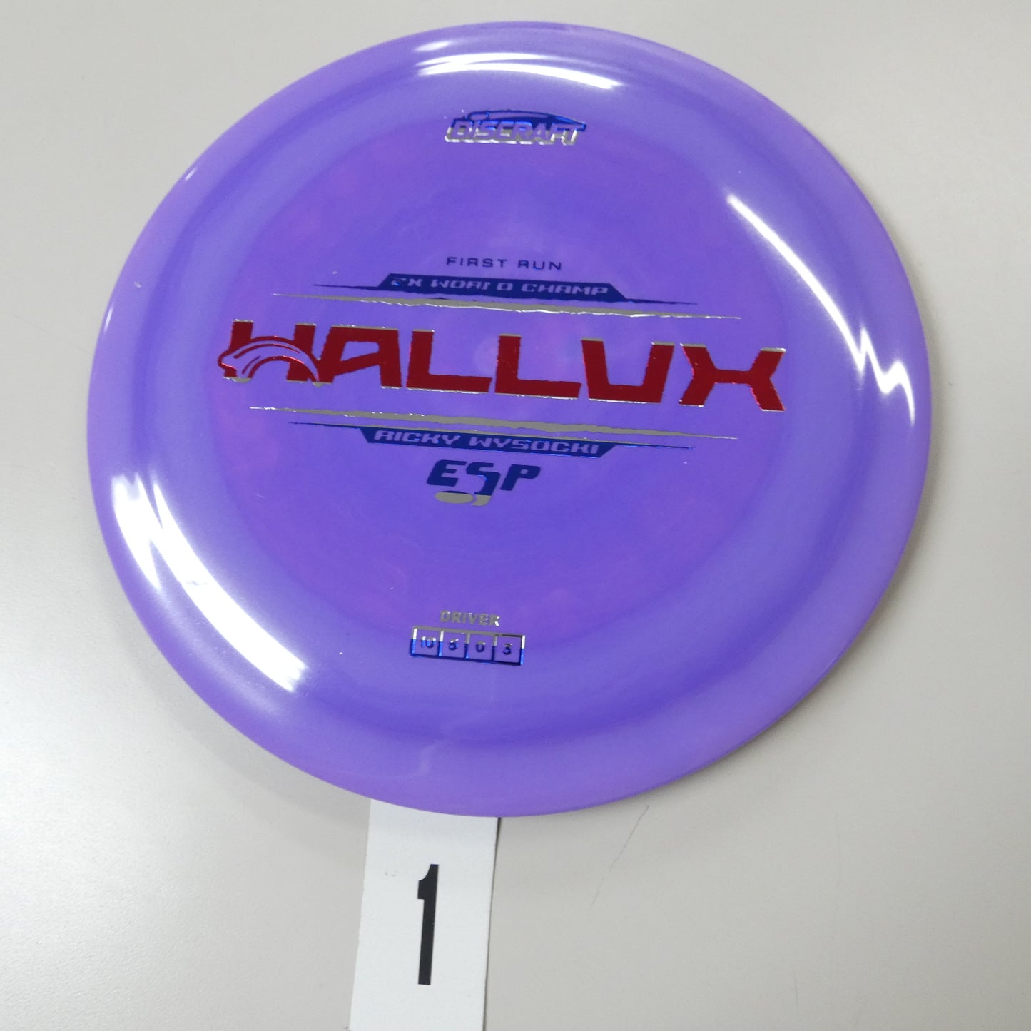 Ricky Wysocki 1st run ESP Hallux