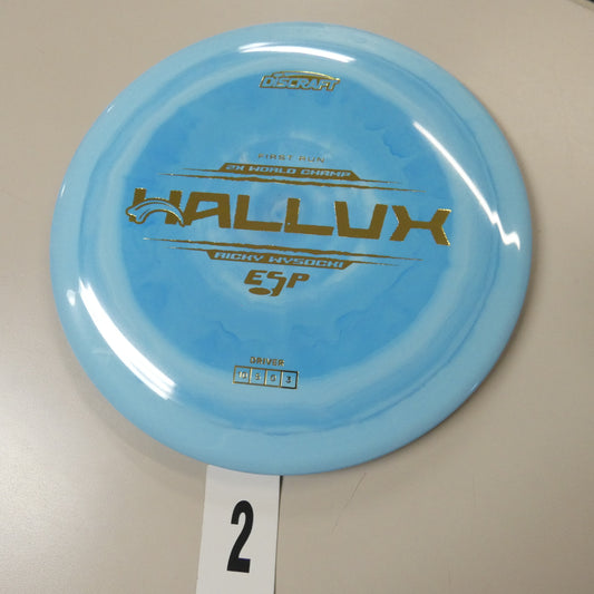 Ricky Wysocki 1st run ESP Hallux