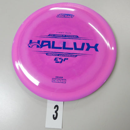 Ricky Wysocki 1st run ESP Hallux