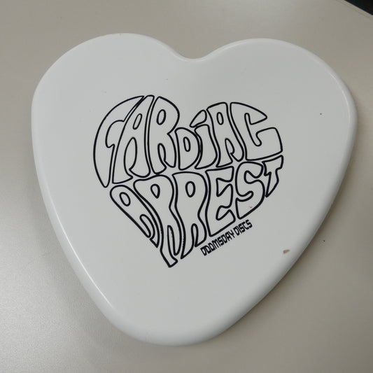 Cardiac Arrest- Heart Shaped "Disc" (Read description)
