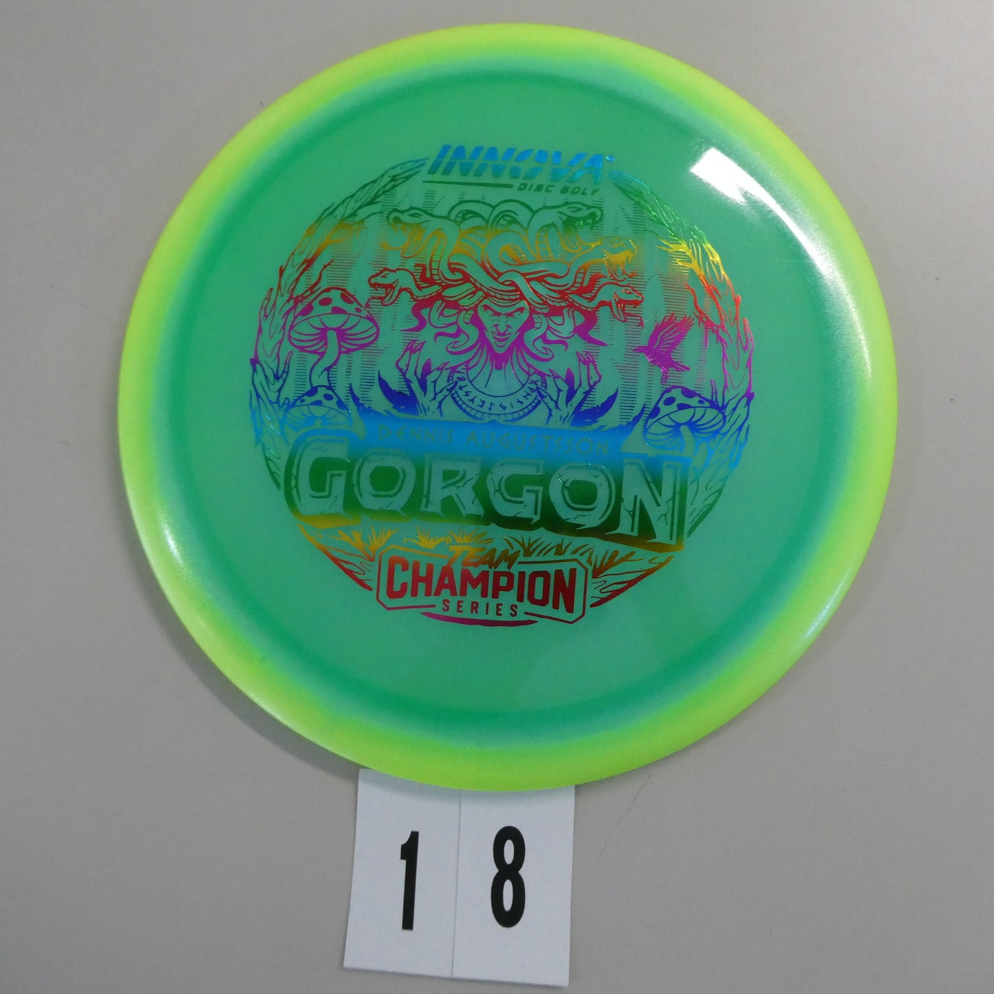 Dennis Augustsson Proto Glow Halo Champion Gorgon