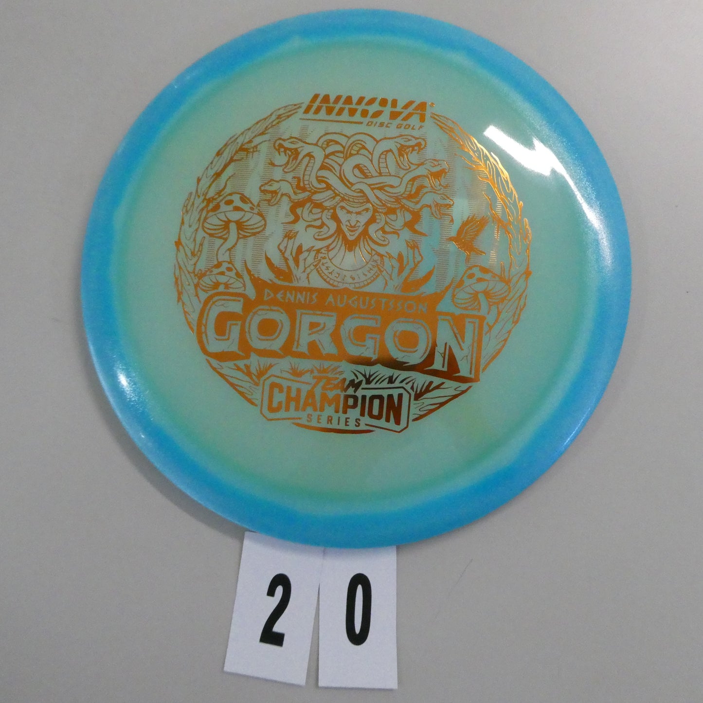 Dennis Augustsson Proto Glow Halo Champion Gorgon