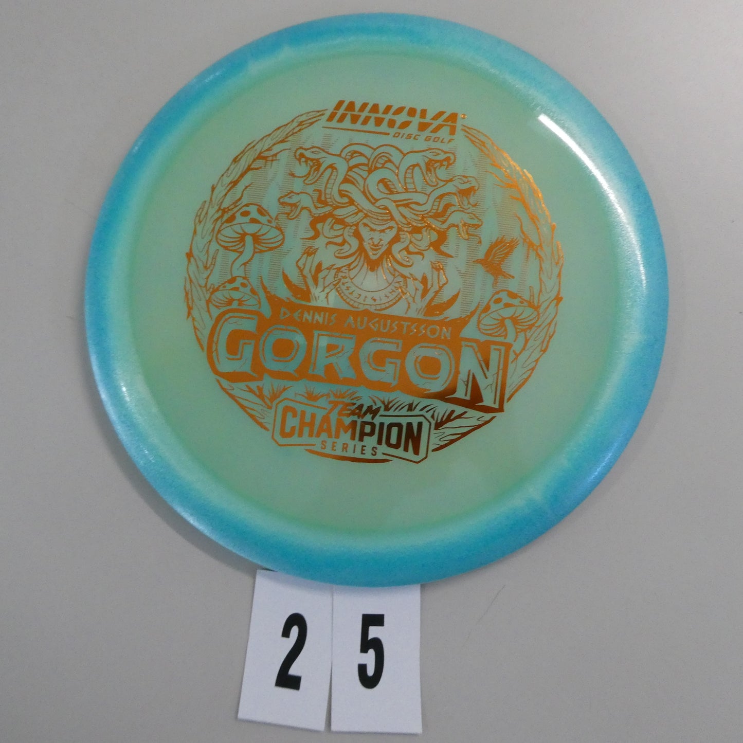 Dennis Augustsson Proto Glow Halo Champion Gorgon